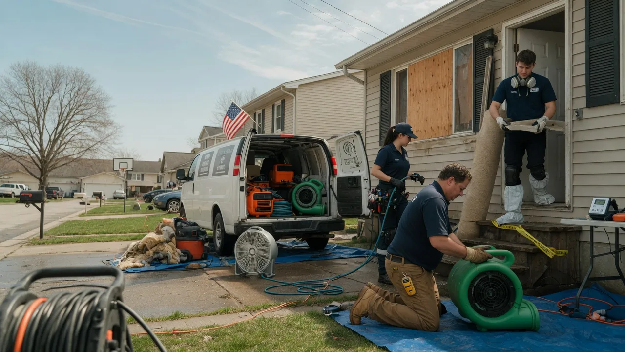 Water Damage Restoration in Debord, KY near me